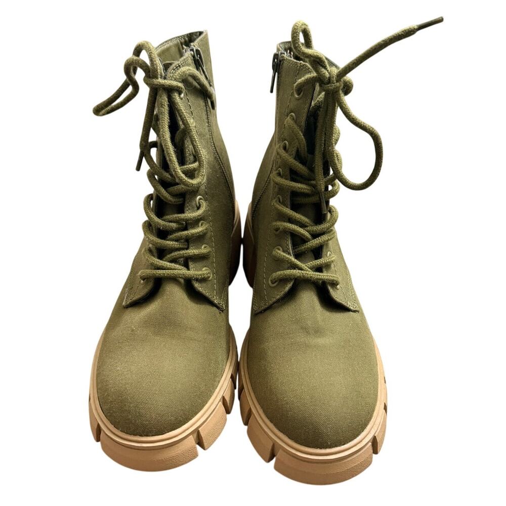 Universal Thread Platform Boots Combat Chunky Ank… - image 6